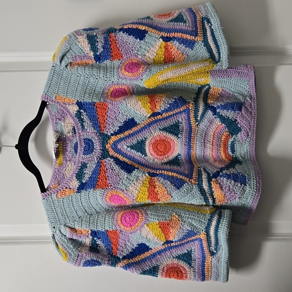 SEA New York Karli Crochet Sweater - Picture 5 of 8